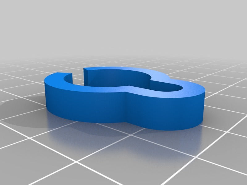 Soporte de cable para brazo de micrófono (16 mm)