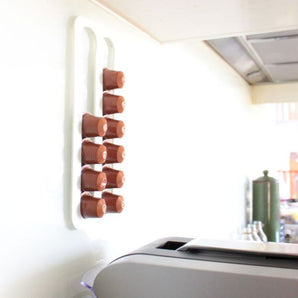 Soporte para cápsulas de café Nespresso Abacus para pared y armario