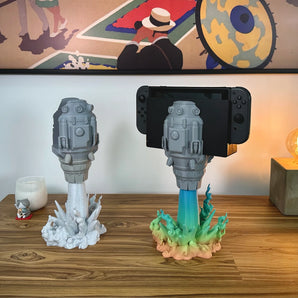 Soporte elegante para cohetes para Nintendo Switch OLED/Clásico