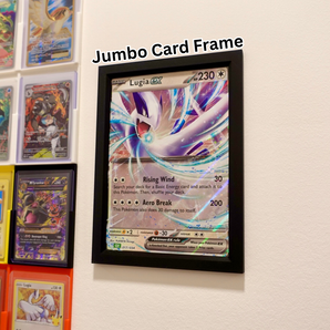 Marco de fotos para colgar en la pared para cartas Pokémon jumbo