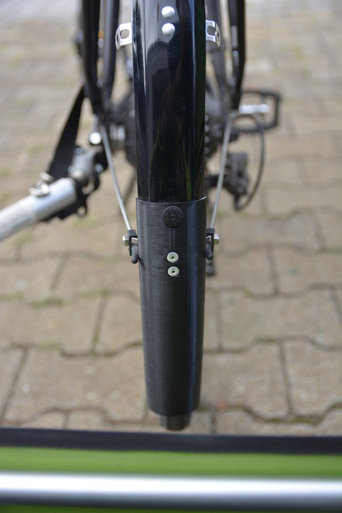 Extensión de guardabarros de bicicleta SKS Germany de 45 mm para protección de remolques de bicicletas