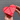 Caja en forma de corazón con tapa de origami plegable