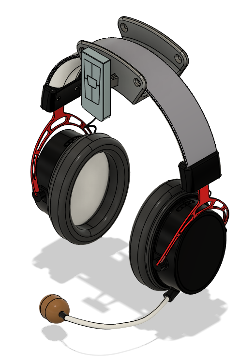 Montaje en pared para auriculares Kingston HyperX Cloud II