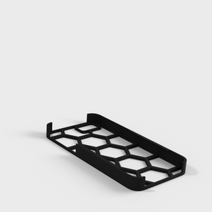 Funda hexagonal para iPhone 5/5s: protección elegante con brillo en la oscuridad
