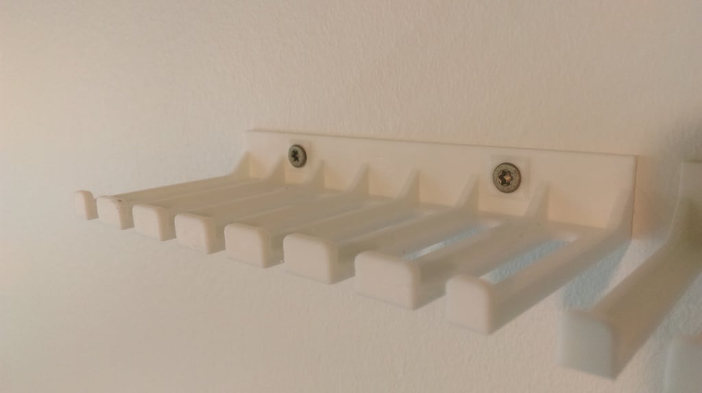 Portacables de 6 mm con orificios roscados para laboratorio