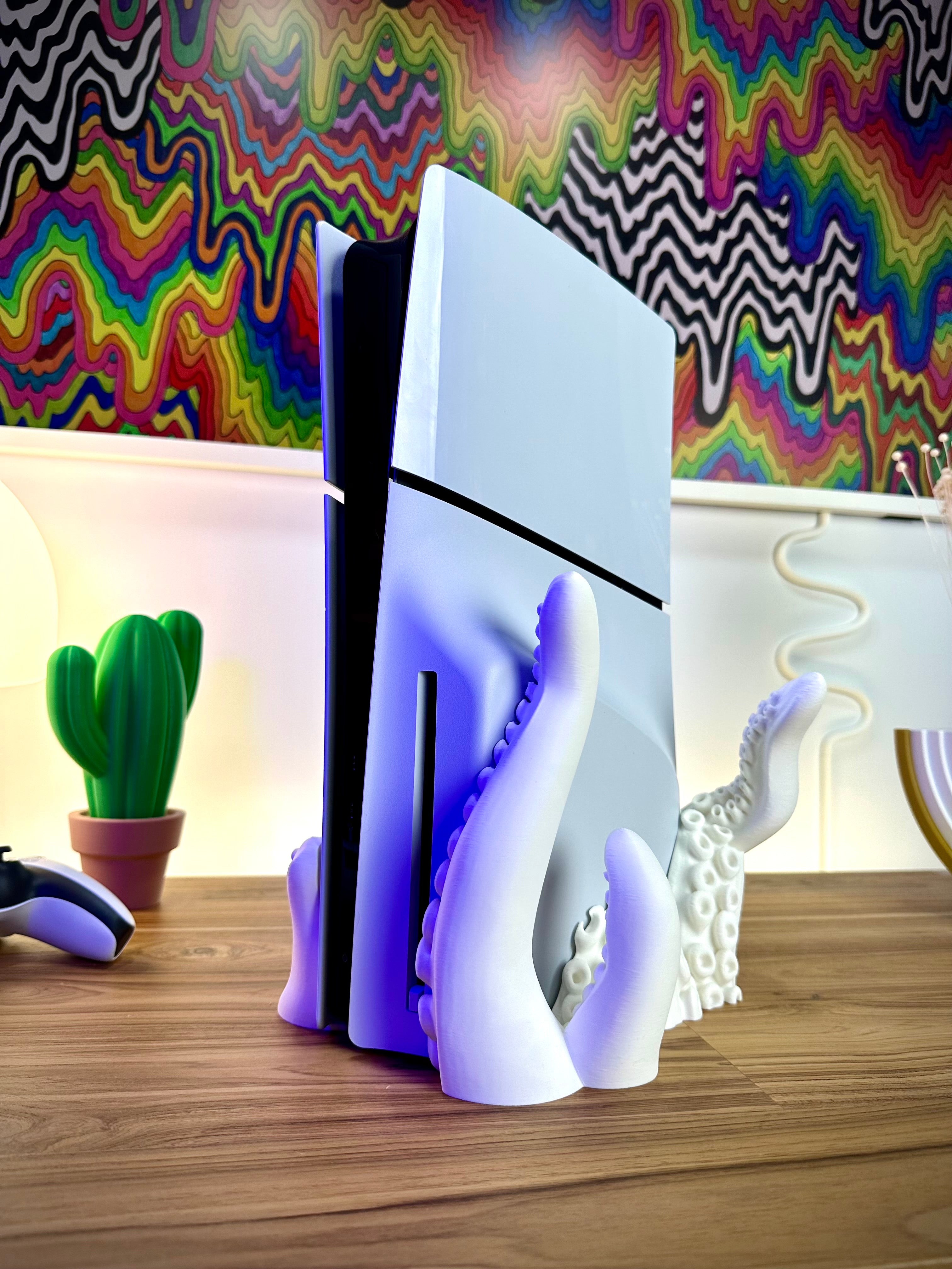 Soporte de tentáculos para PS5 Slim Disc y Digital
