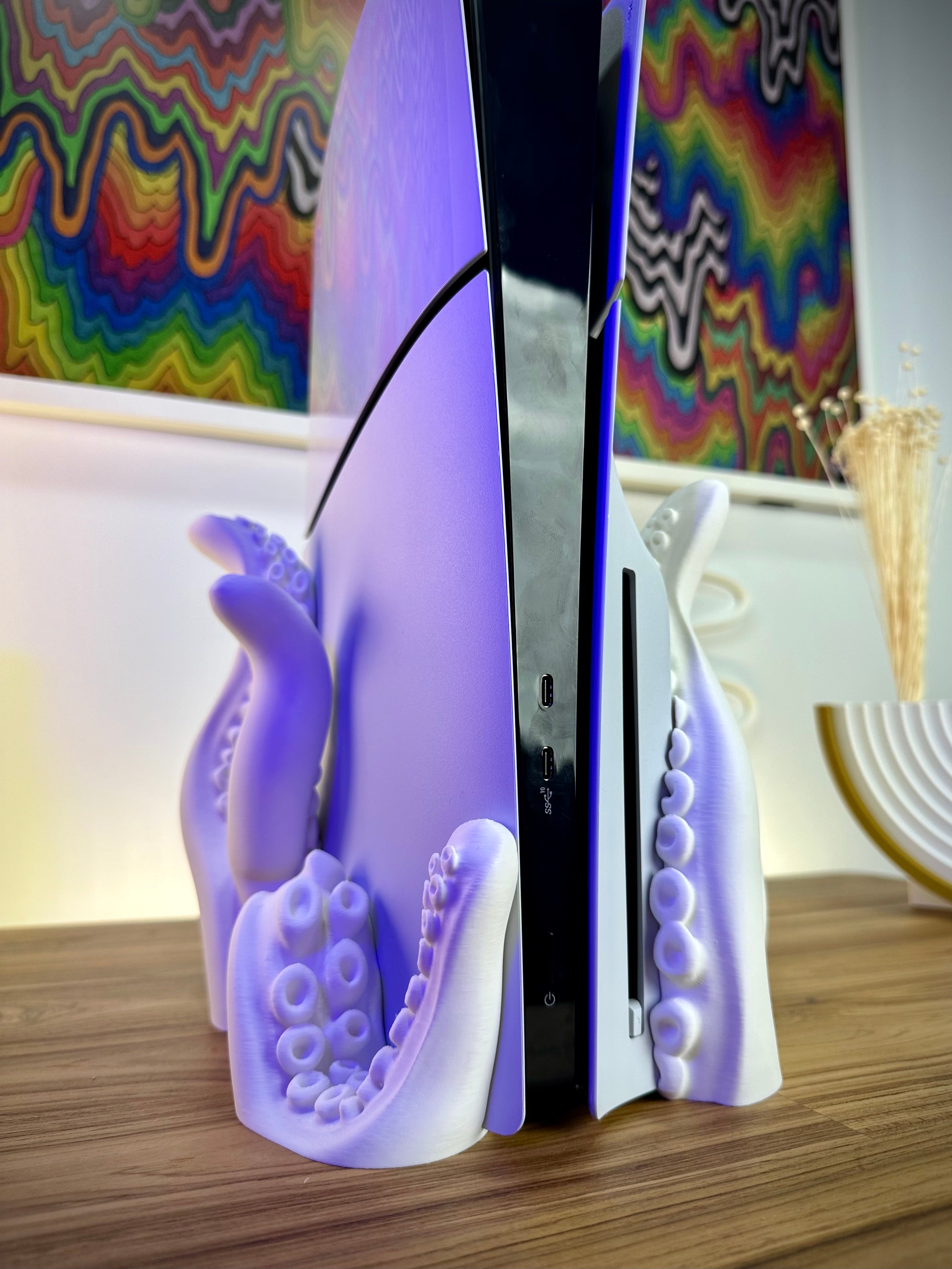 Soporte de tentáculos para PS5 Slim Disc y Digital