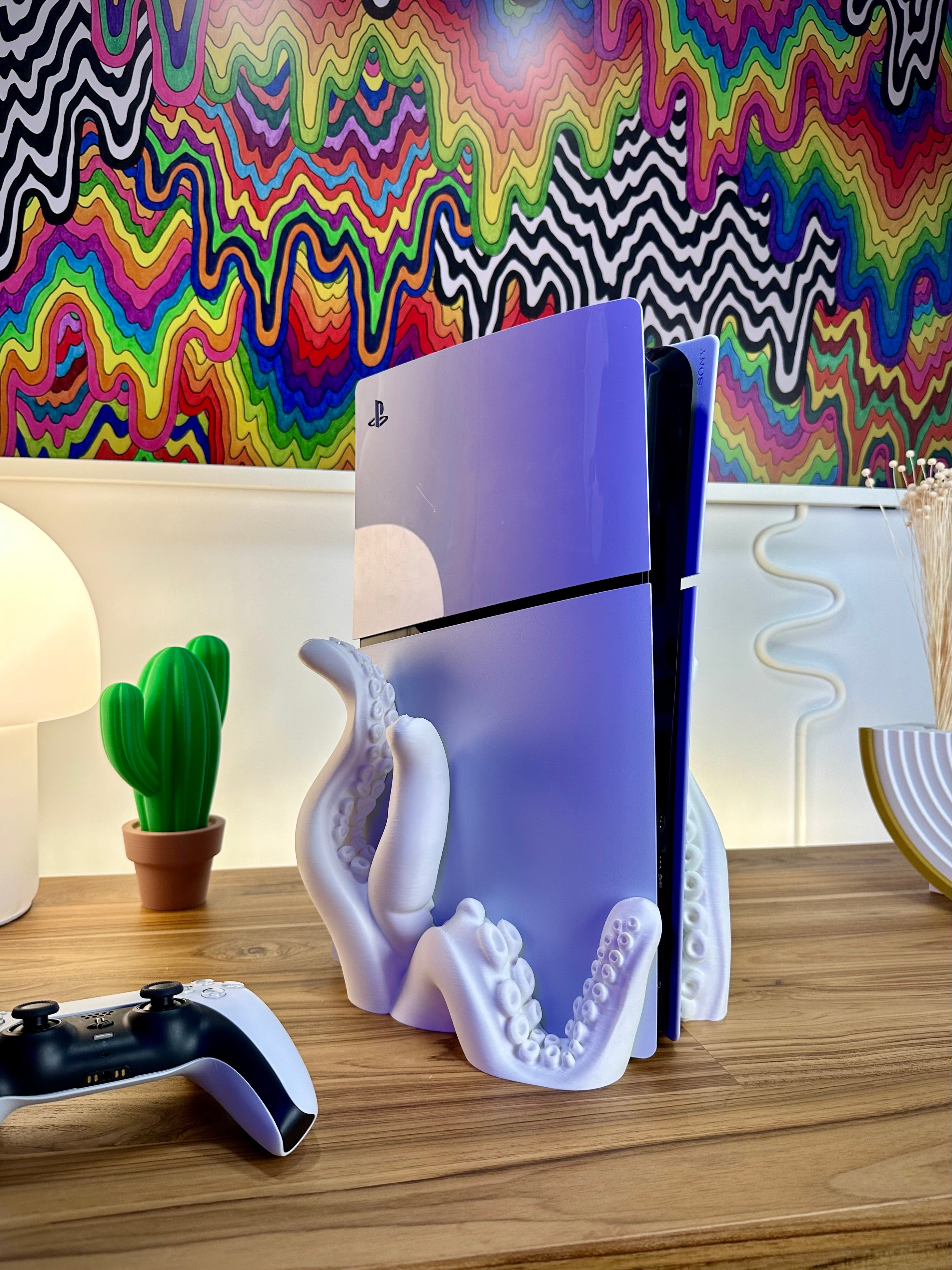 Soporte de tentáculos para PS5 Slim Disc y Digital