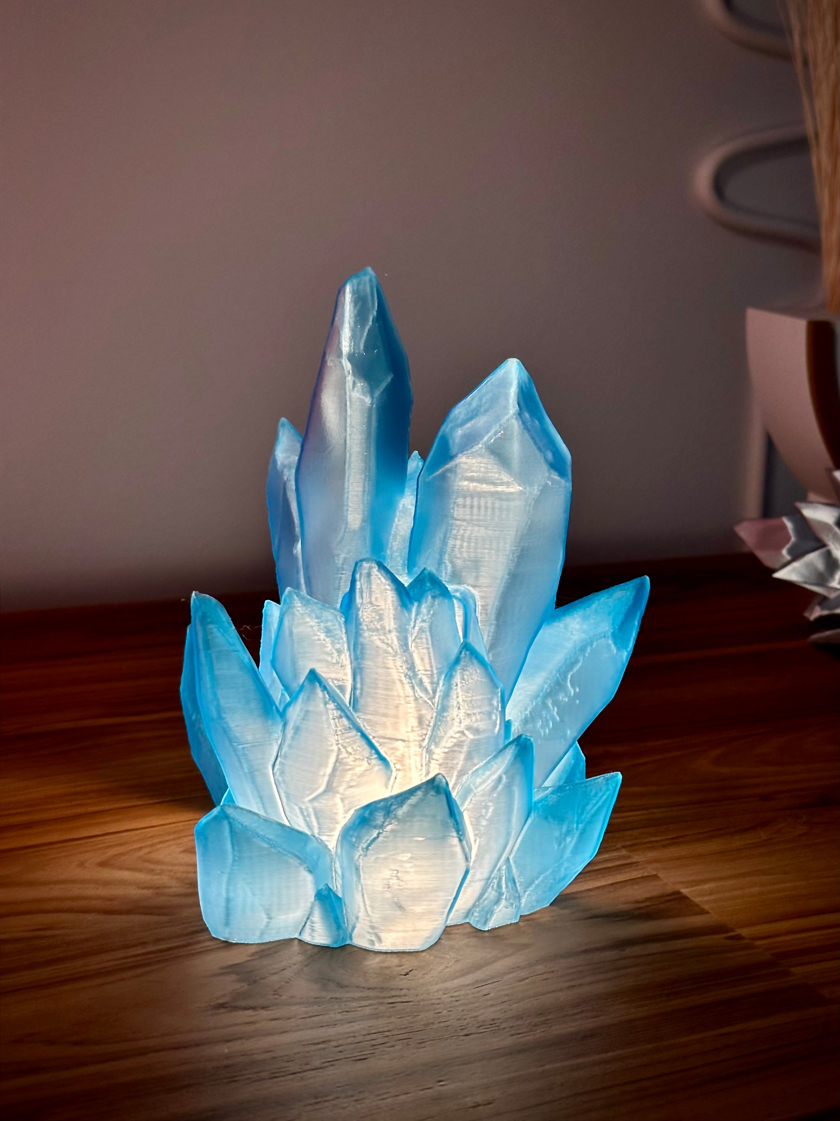 Soporte para mando Crystal con iluminación LED
