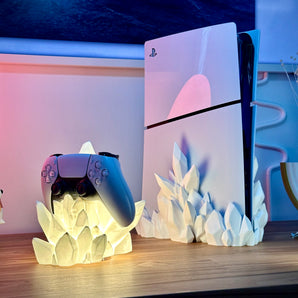 Soporte para mando Crystal con iluminación LED