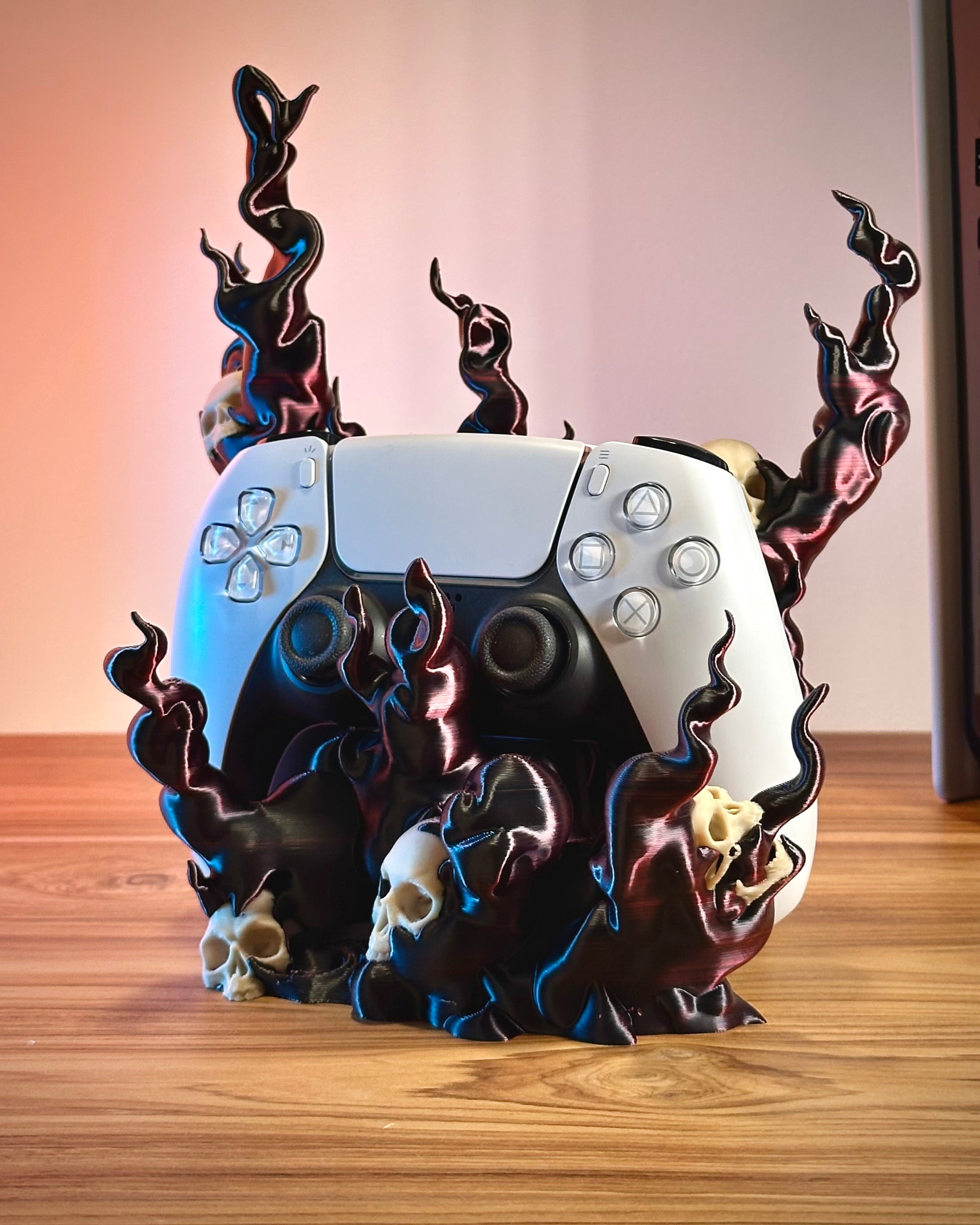 Soporte de controlador Calavera para PS5 Xbox Switch