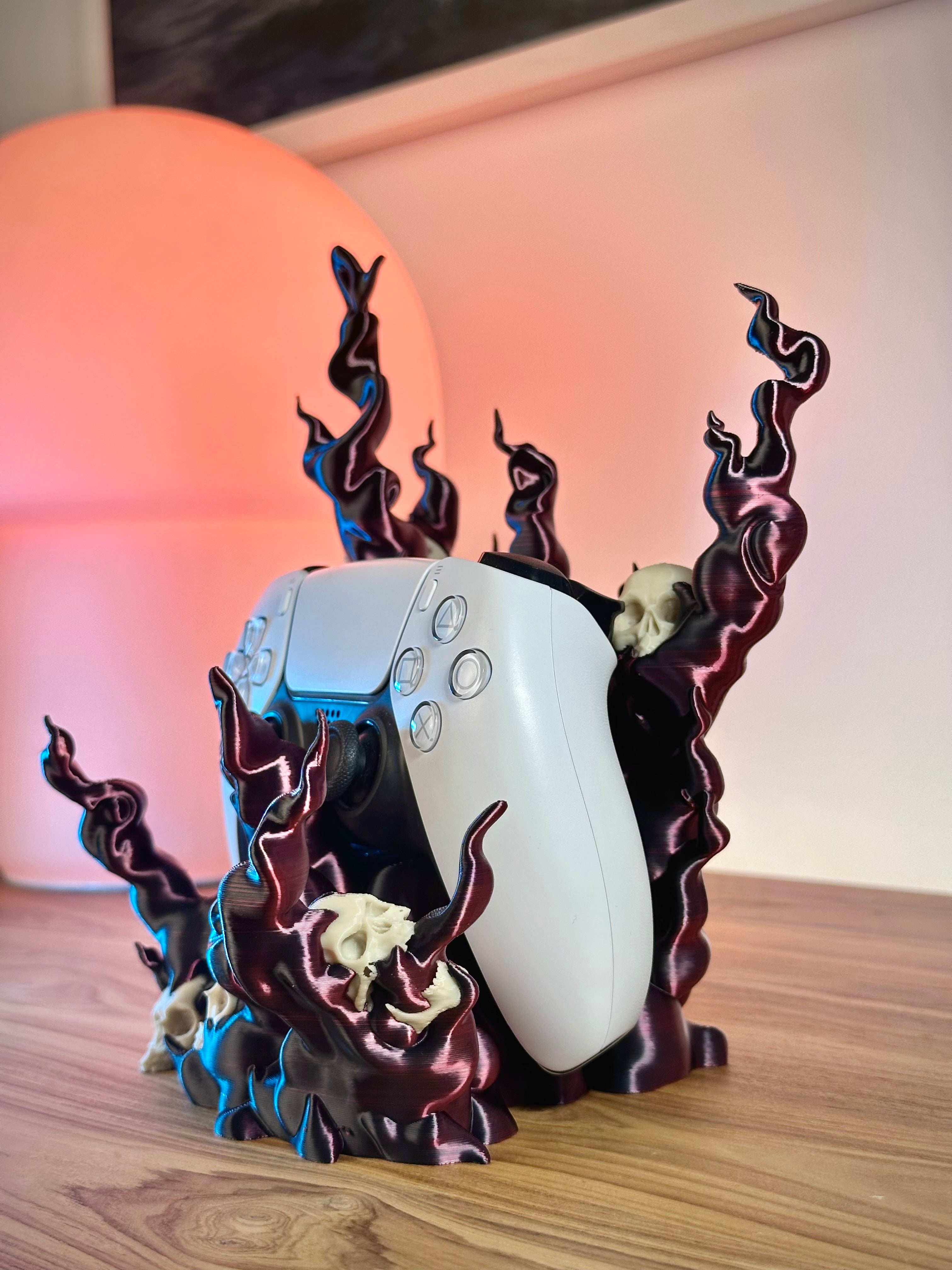 Soporte de controlador Calavera para PS5 Xbox Switch