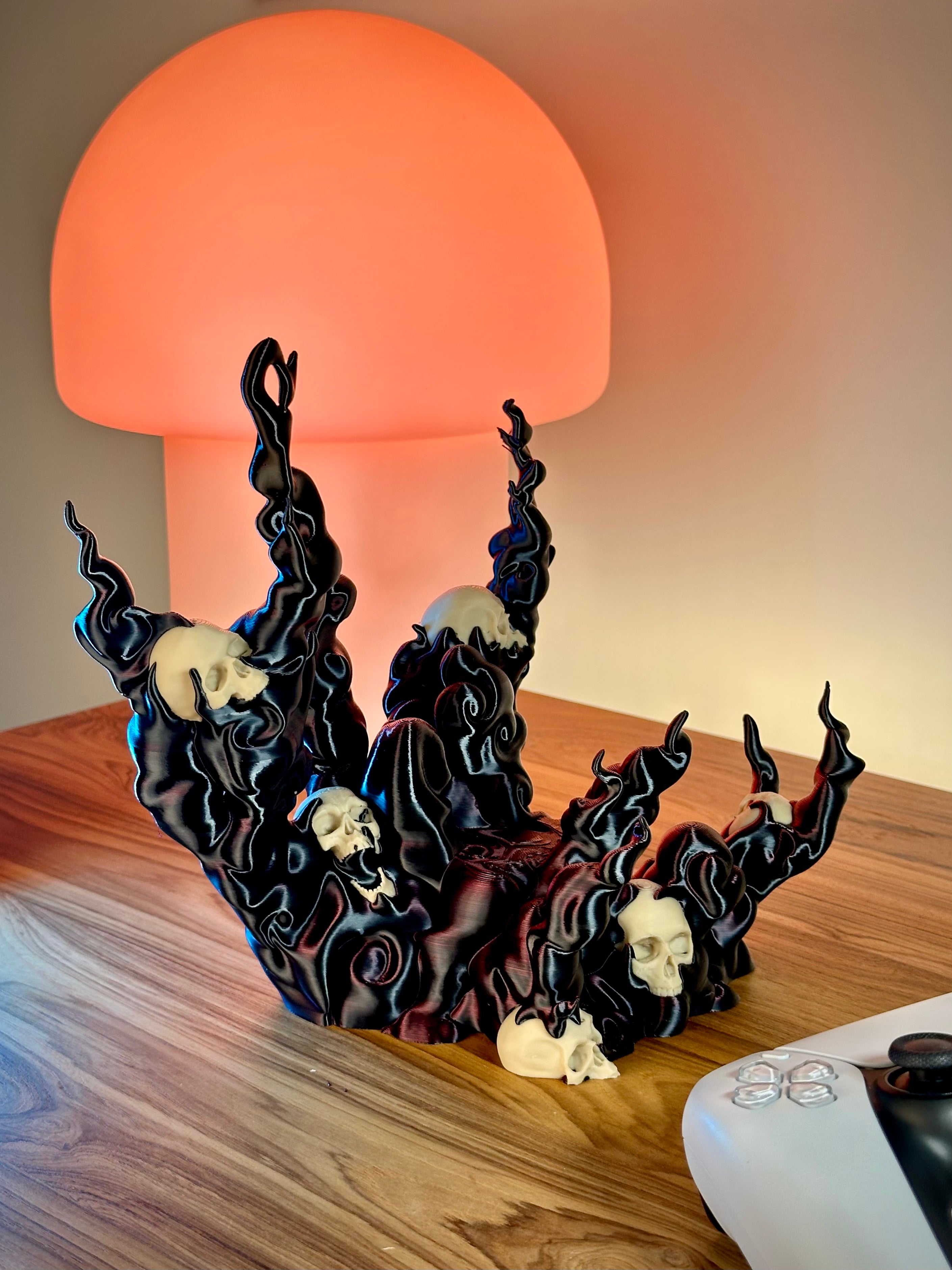 Soporte de controlador Calavera para PS5 Xbox Switch