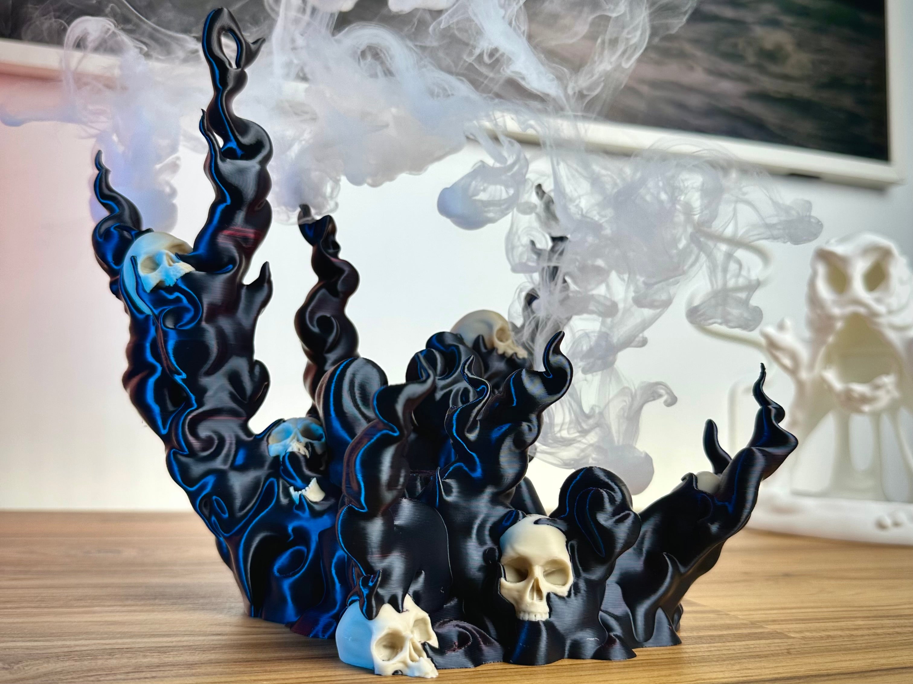 Soporte de controlador Calavera para PS5 Xbox Switch