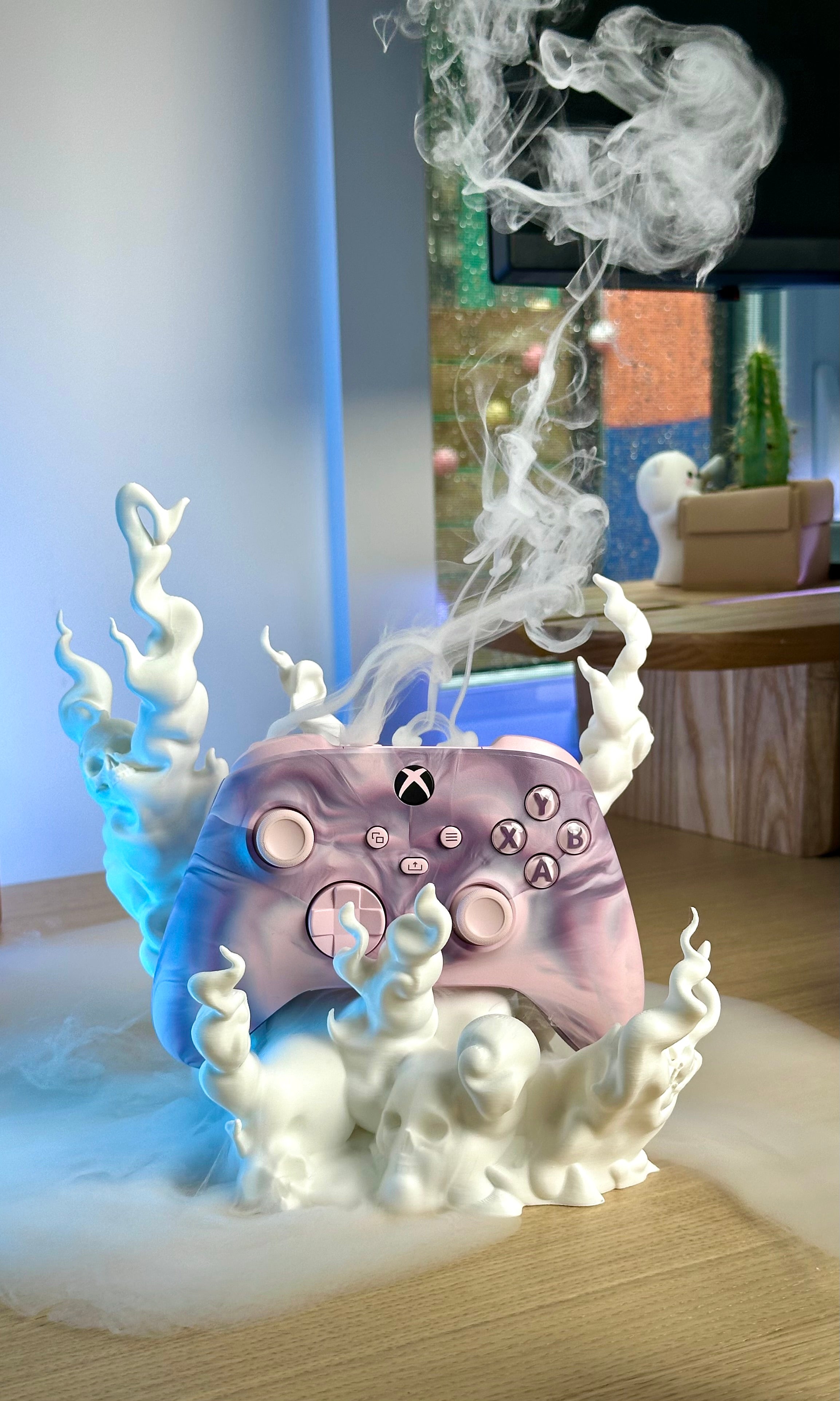 Soporte de controlador Calavera para PS5 Xbox Switch