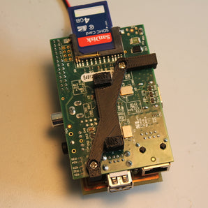 Soporte de carril DIN para Raspberry Pi Modelo B