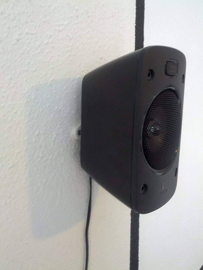 Soporte de pared para Logitech Z906 5.1 Speaker System
