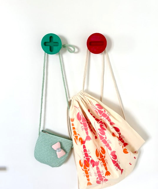 Perchero de pared para niños para chaquetas