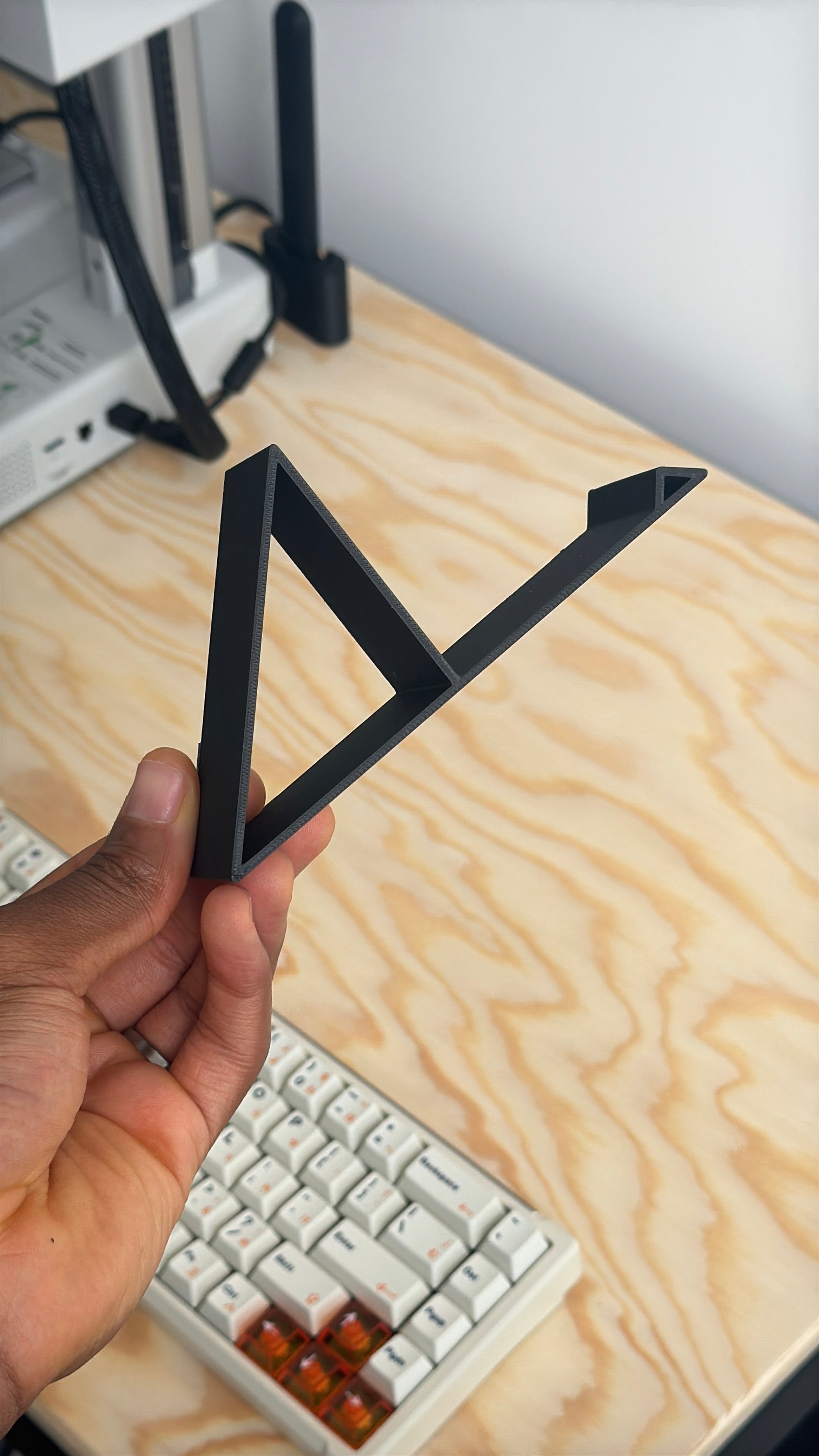 Elegante soporte de exhibición para teclado