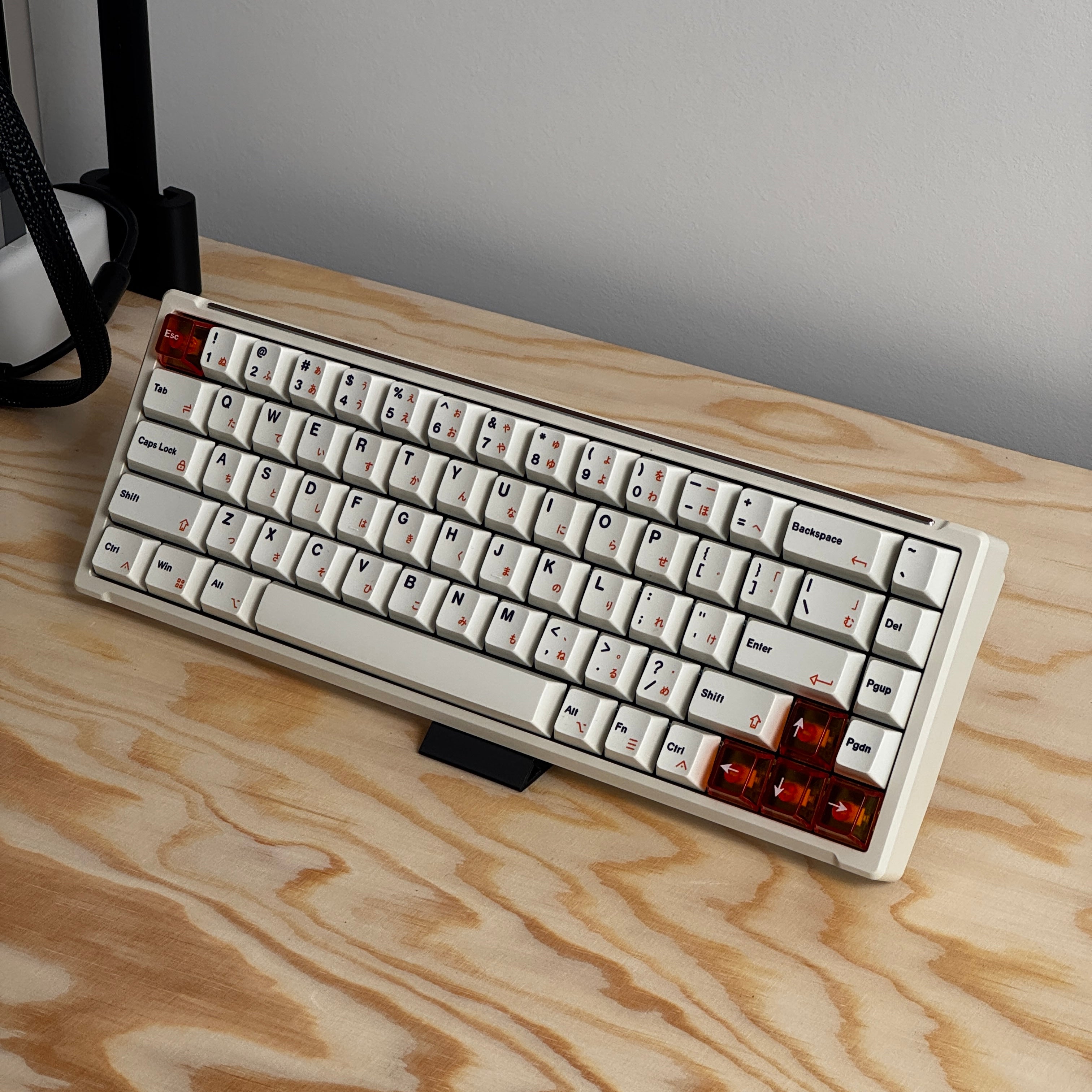Elegante soporte de exhibición para teclado