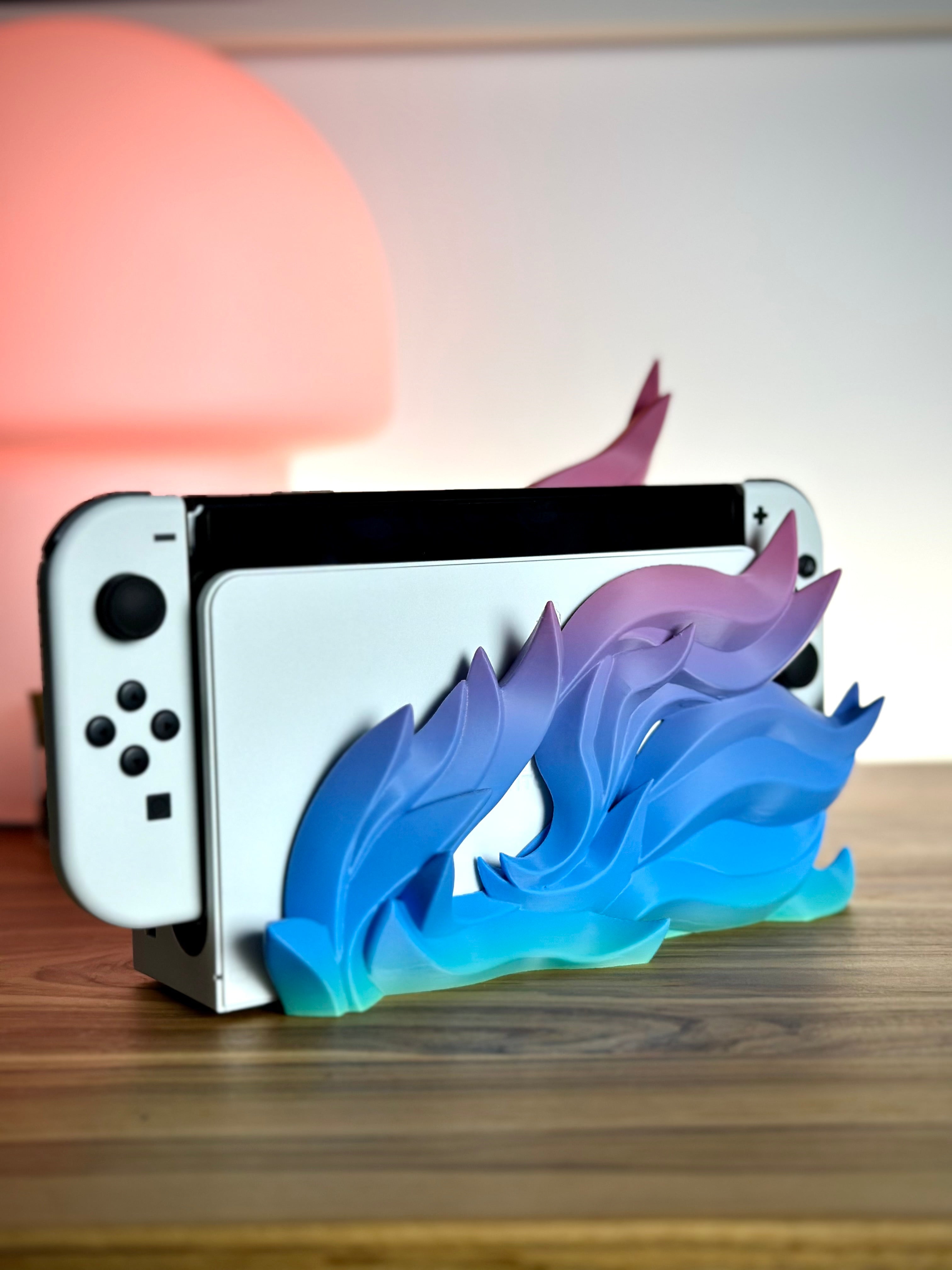 Base de llama elegante para Switch OLED/Clásico