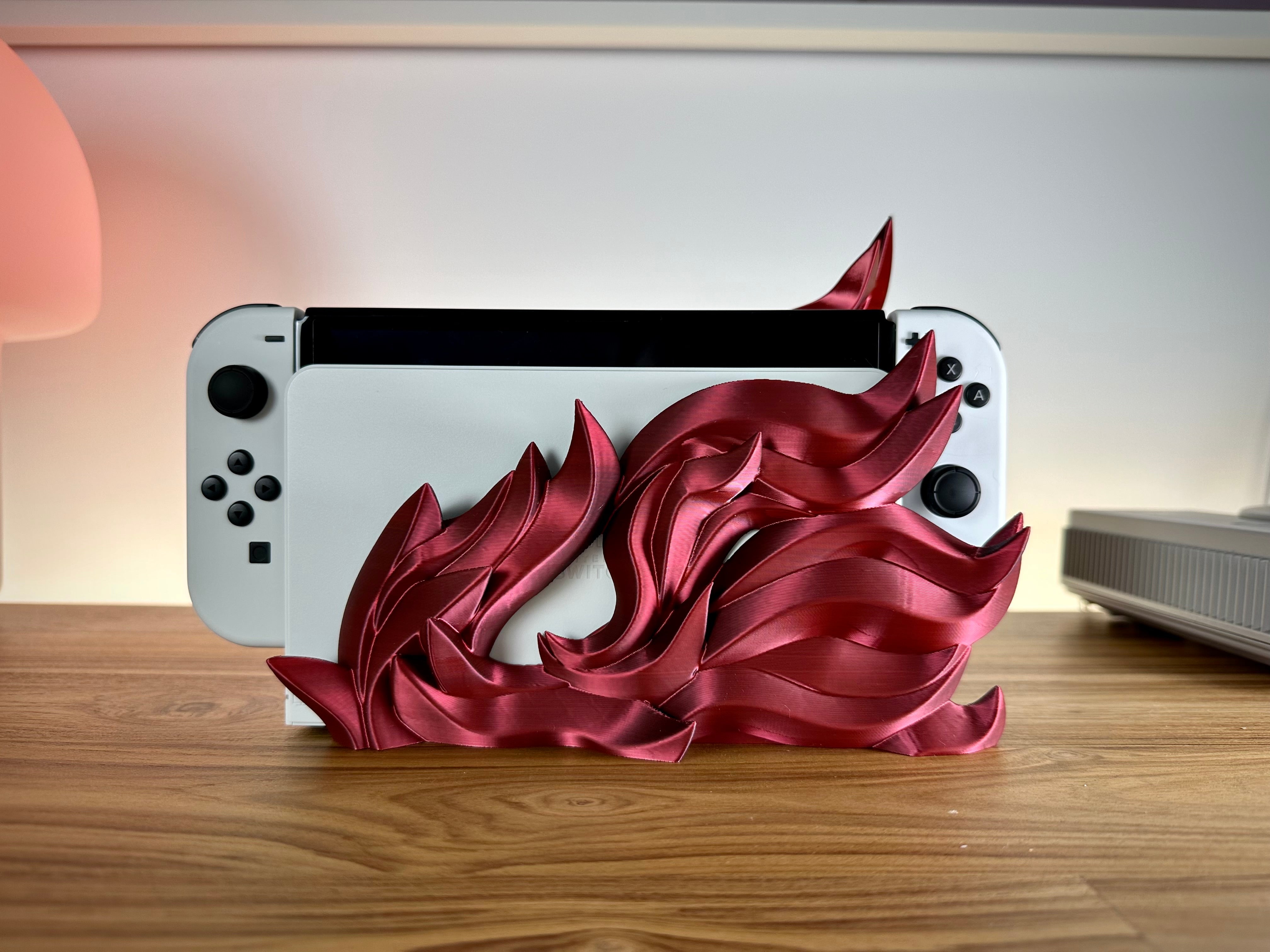 Base de llama elegante para Switch OLED/Clásico