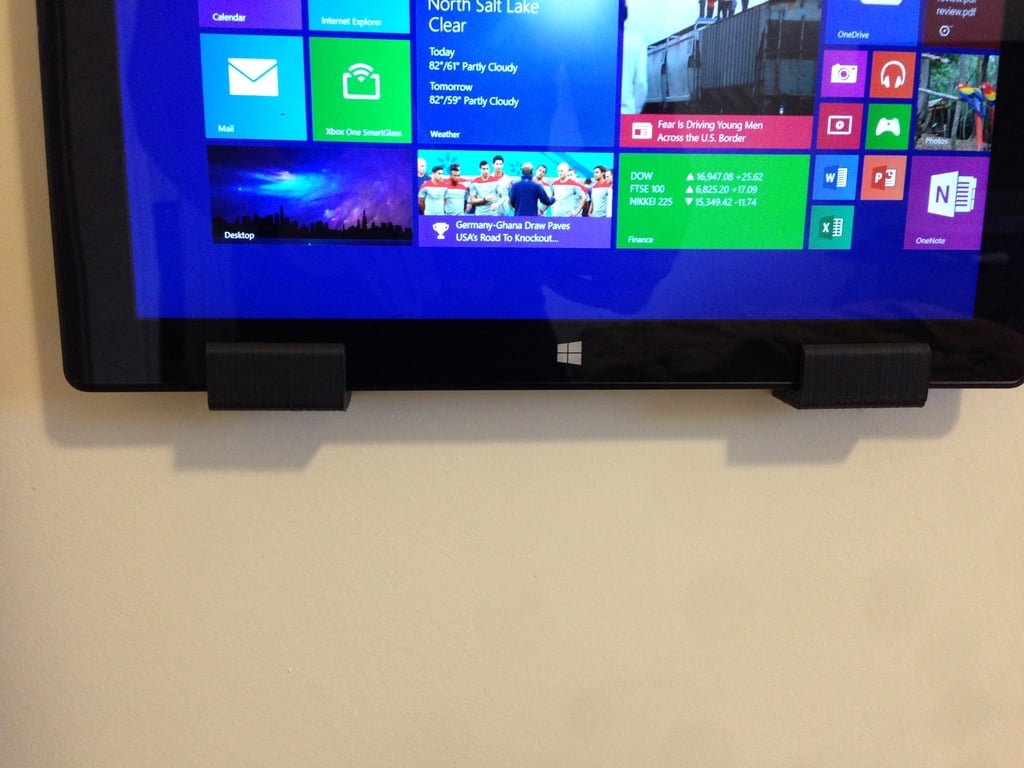 Soporte de pared para Microsoft Surface Pro 2