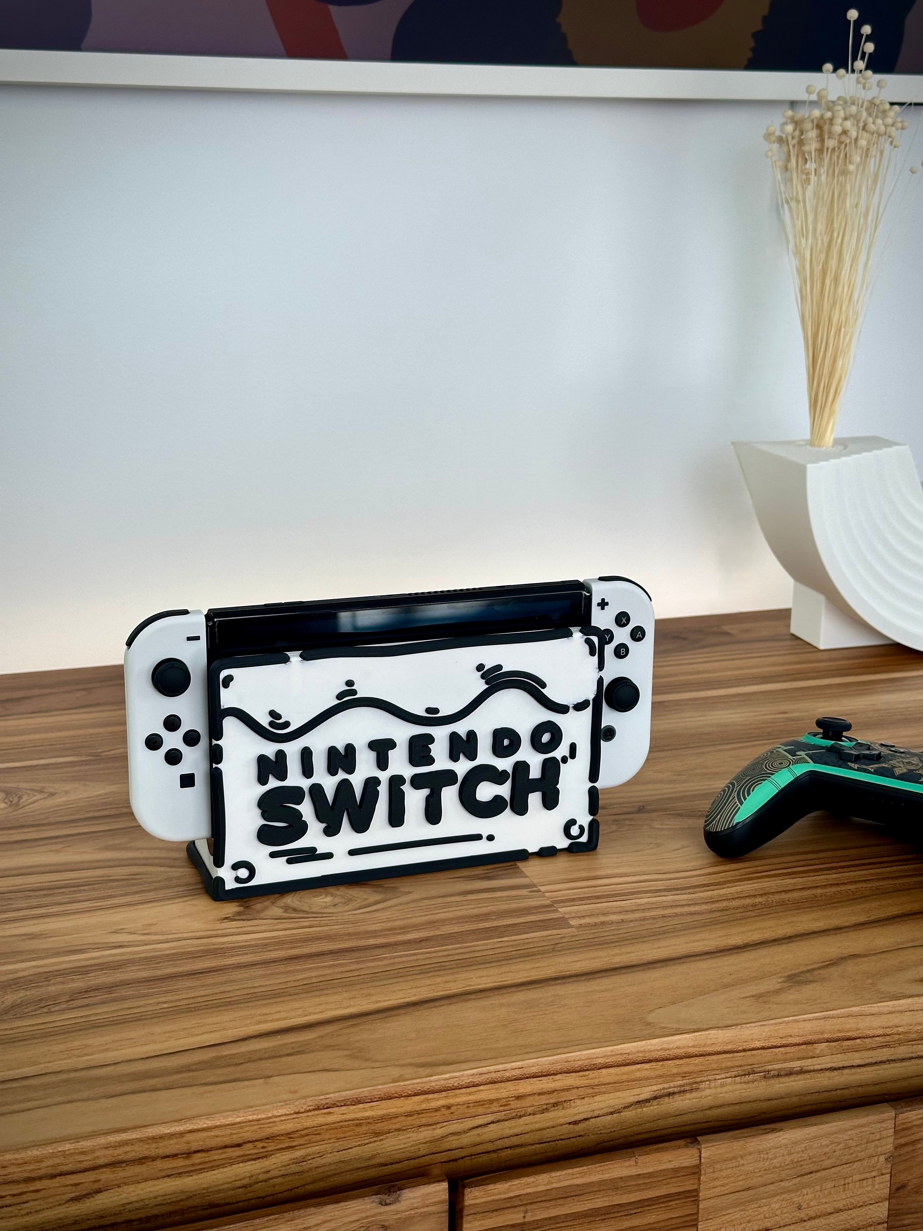 Placa frontal para Nintendo Switch/OLED con diseño de pastel de dibujos animados