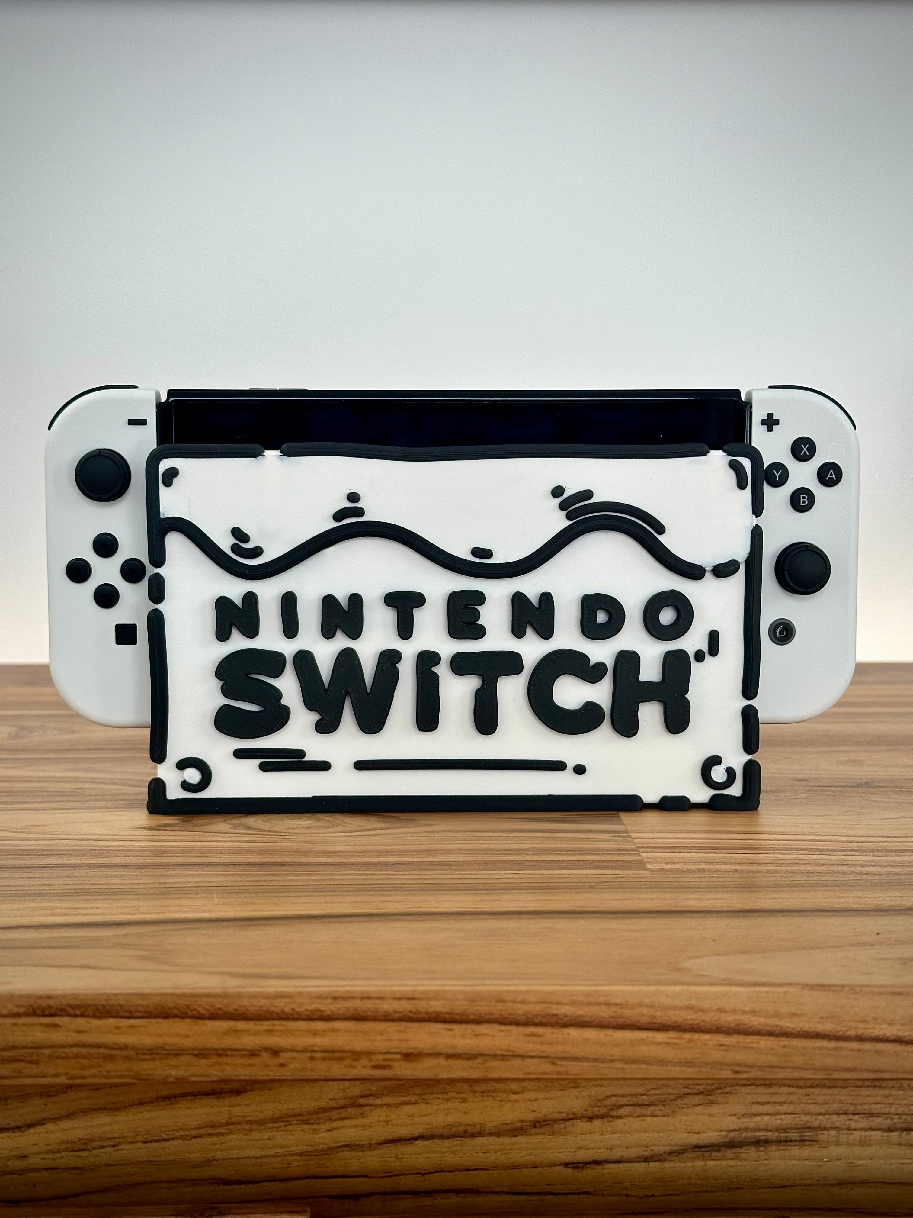 Placa frontal para Nintendo Switch/OLED con diseño de pastel de dibujos animados