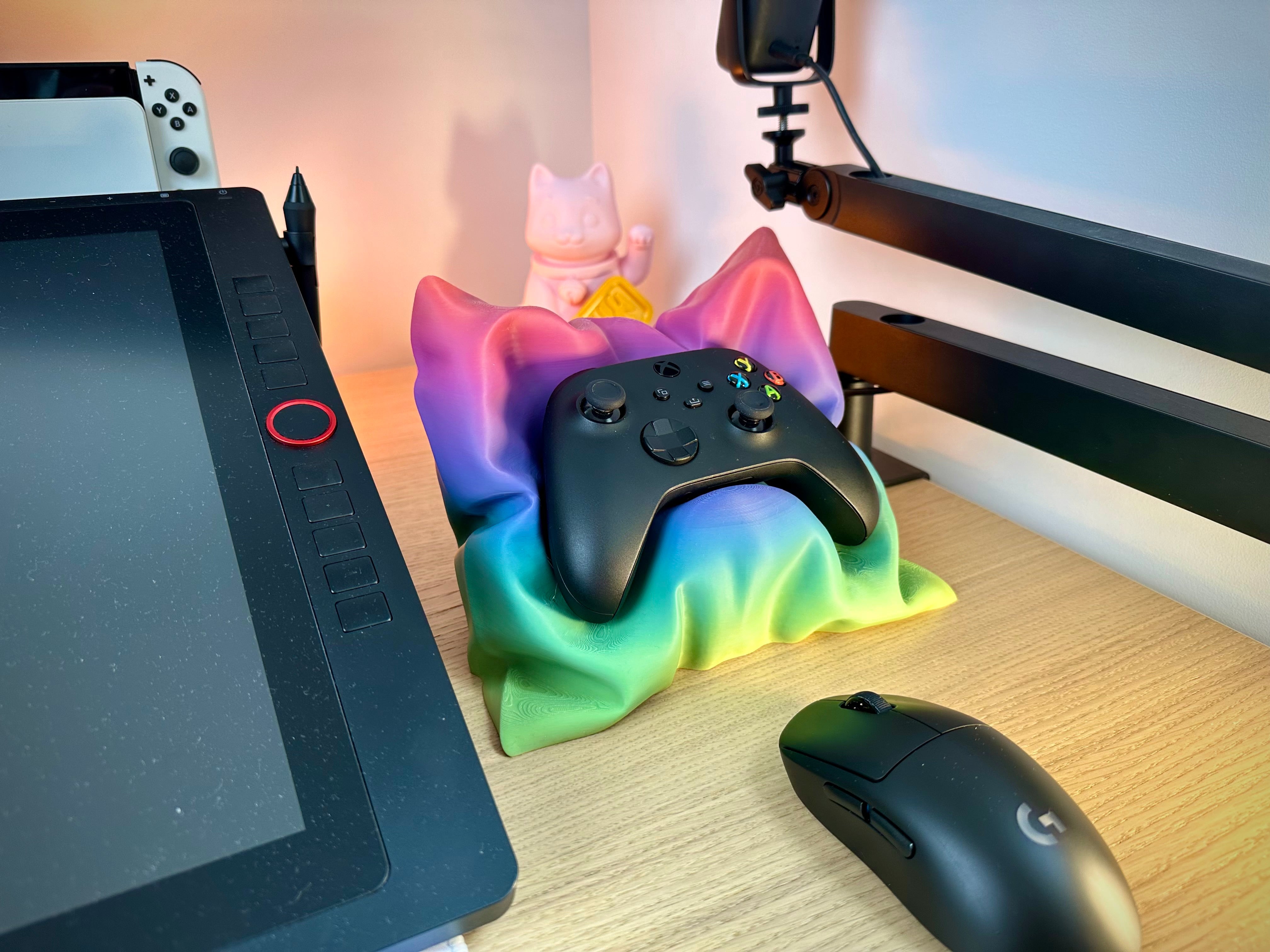 Soporte para mando de Xbox y Switch Pro