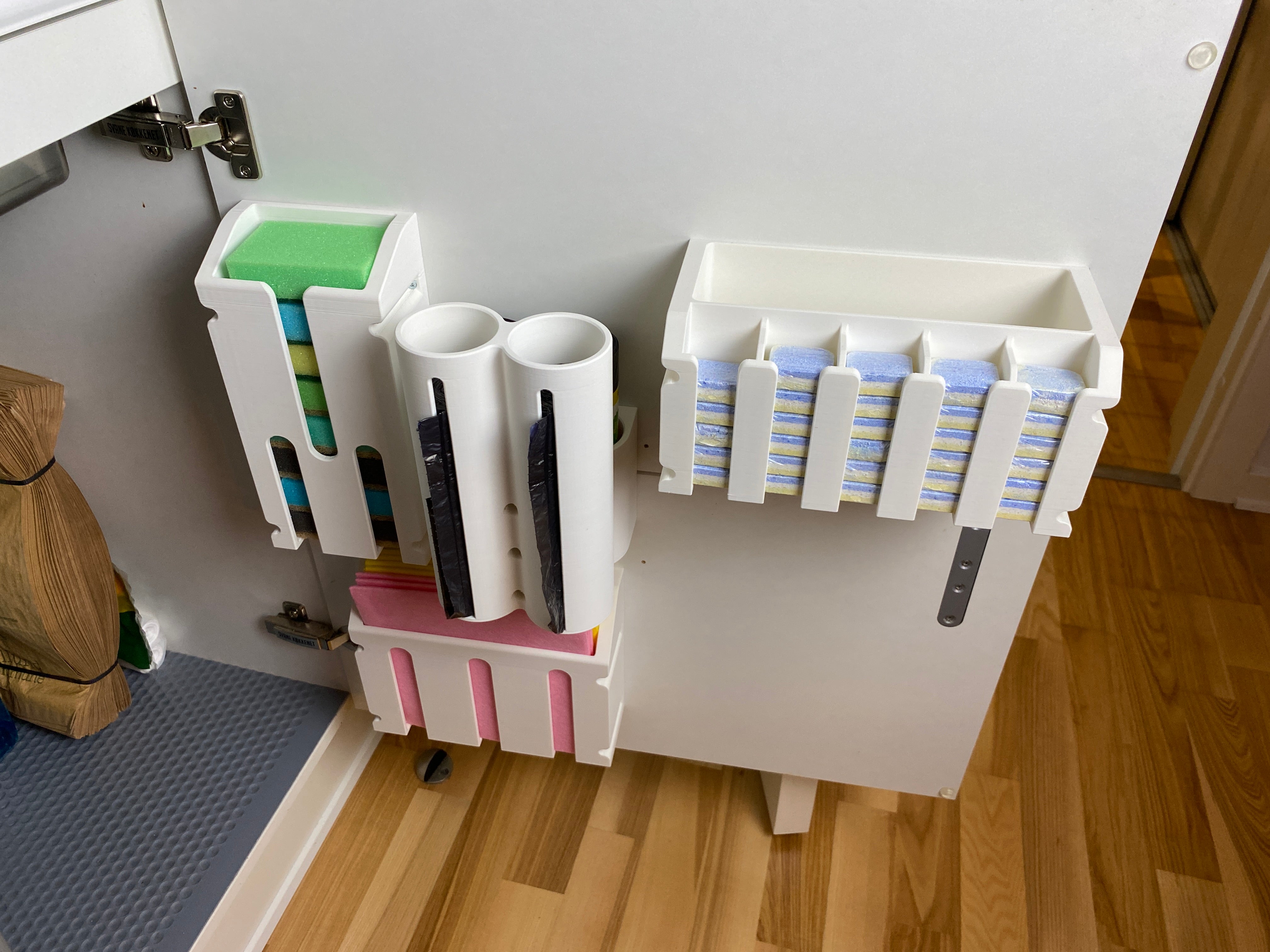 Juego de organizador de armarios de cocina: almacenamiento óptimo