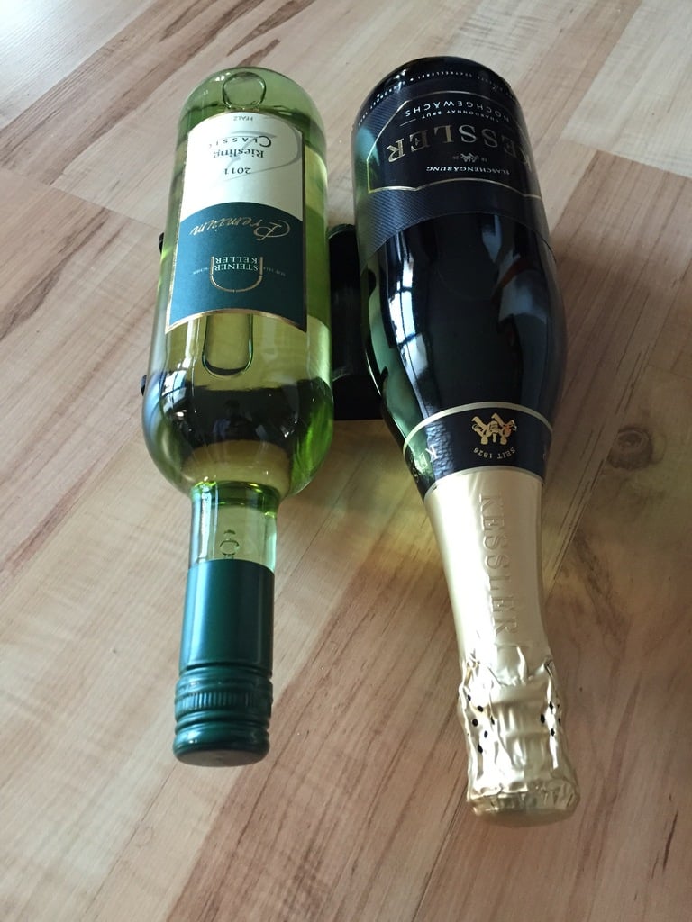 Soporte apilable para vino y champán