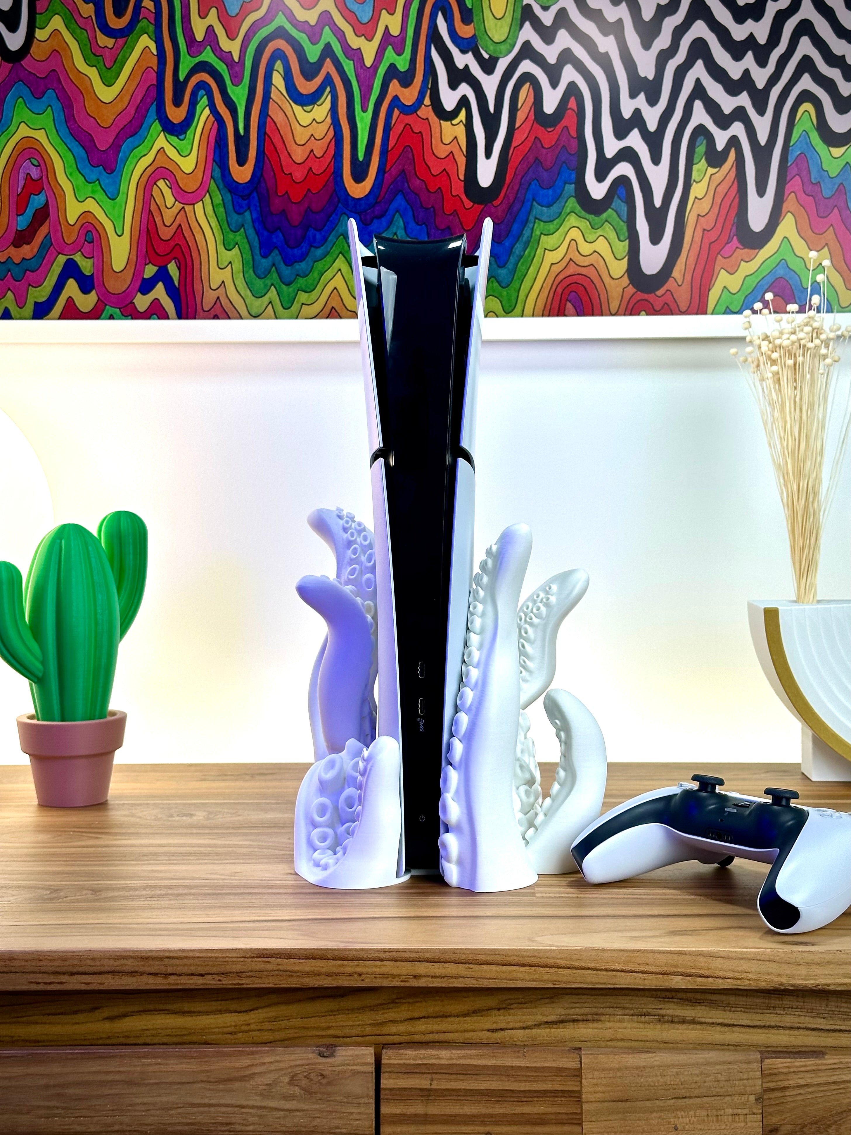 Soporte de tentáculos para PS5 Slim Disc y Digital