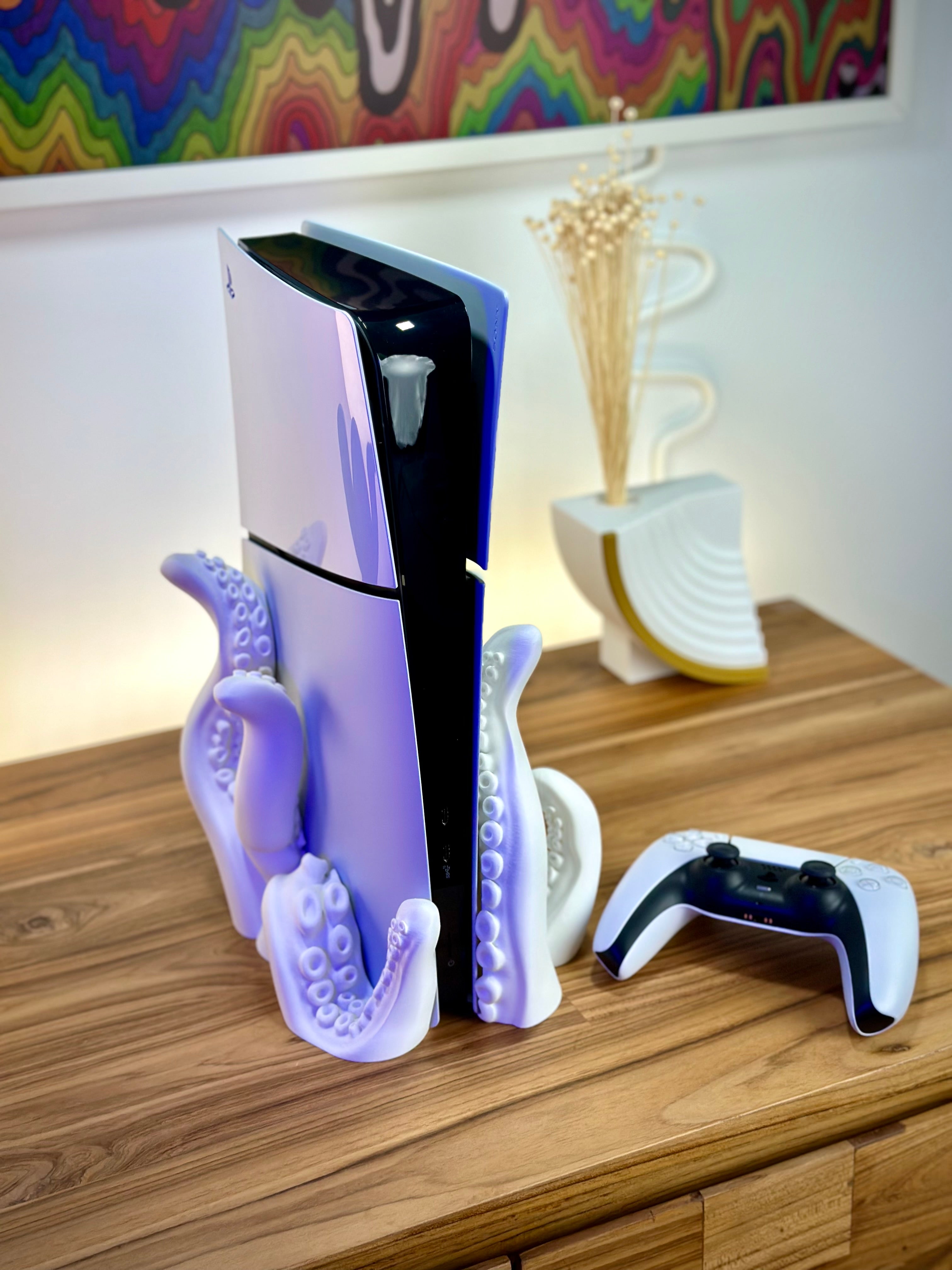 Soporte de tentáculos para PS5 Slim Disc y Digital