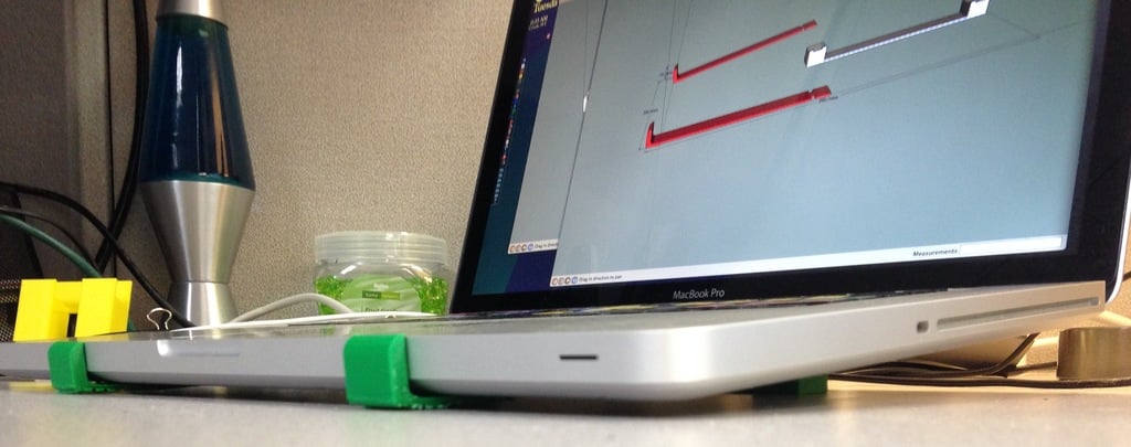 Soporte portátil para computadora portátil para MacBook Pro y otras computadoras portátiles