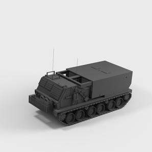 Lanzacohetes alemán MARS II MLRS para tabletop