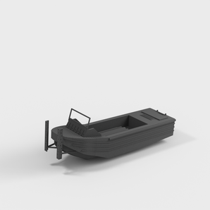 Lancha patrulla Bundeswehr M-Boat para tabletop