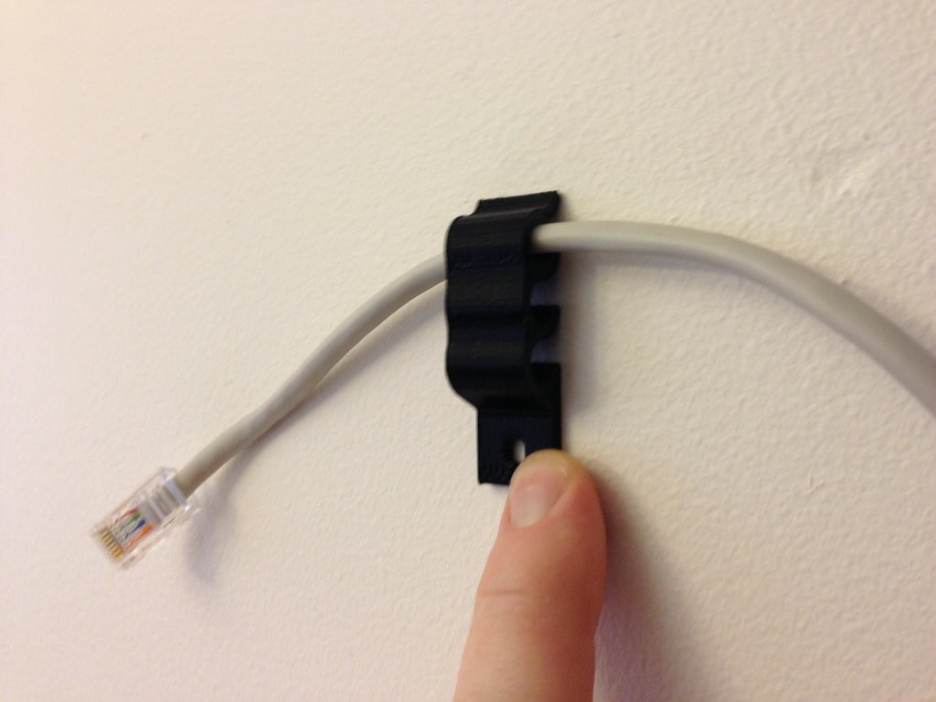 Clip para cable Cat5