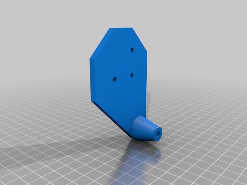 Montaje en techo para proyector de video con inclinación ajustable