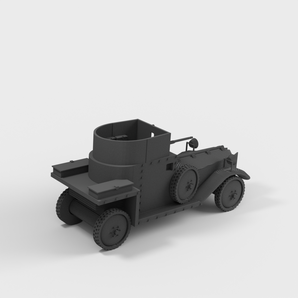Carro blindado Rolls-Royce 1924 para tabletop histórico