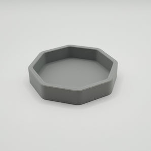 Bandeja para llaves octogonal minimalista para un almacenamiento práctico