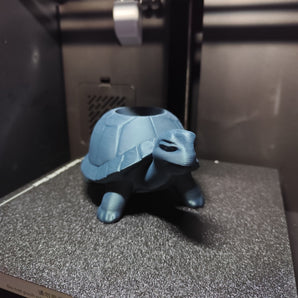 Pequeña maceta decorativa en forma de tortuga para interiores