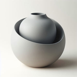 Florero Cuenco de Diseño Minimalista para el Hogar