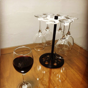 Soporte para copas de vino - Elegante estante para copas para la mesa