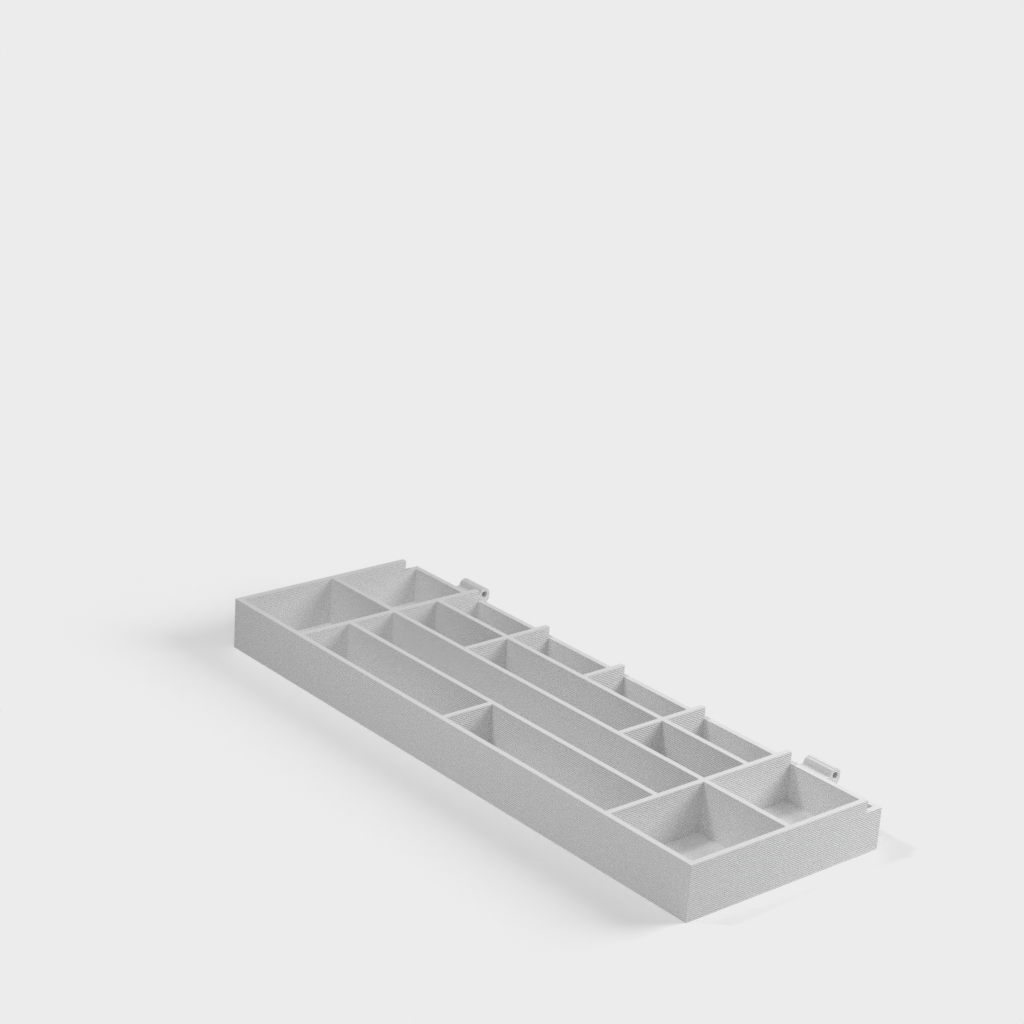Mini Caja de Tornillos con Tapa (Tipo Bisagra) para Proyectos Arduino