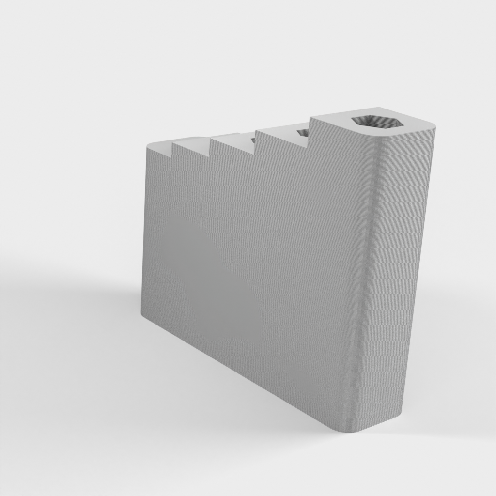 Porta llaves hexagonal para impresoras Creality