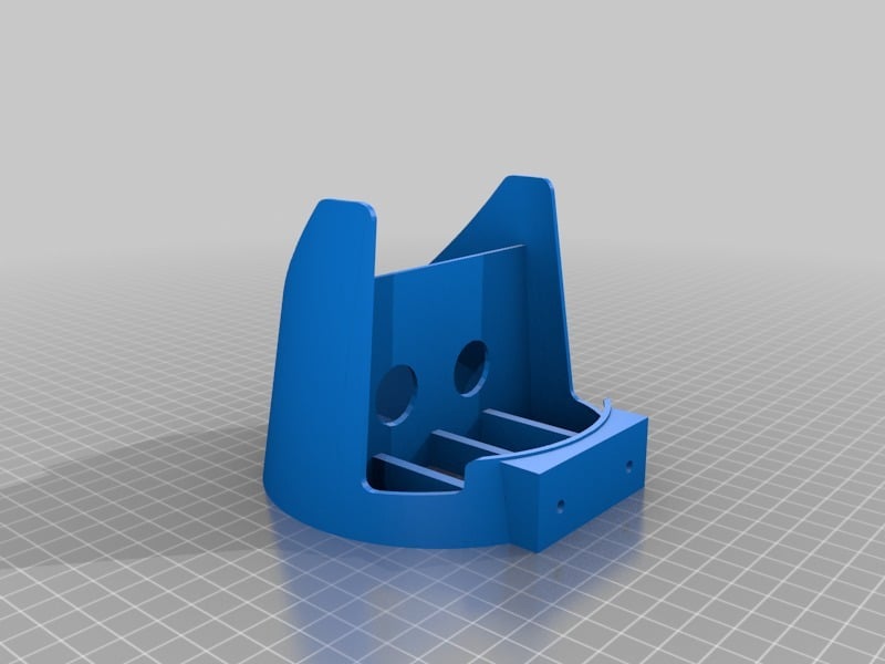 Soporte de pared para teclado y ratón