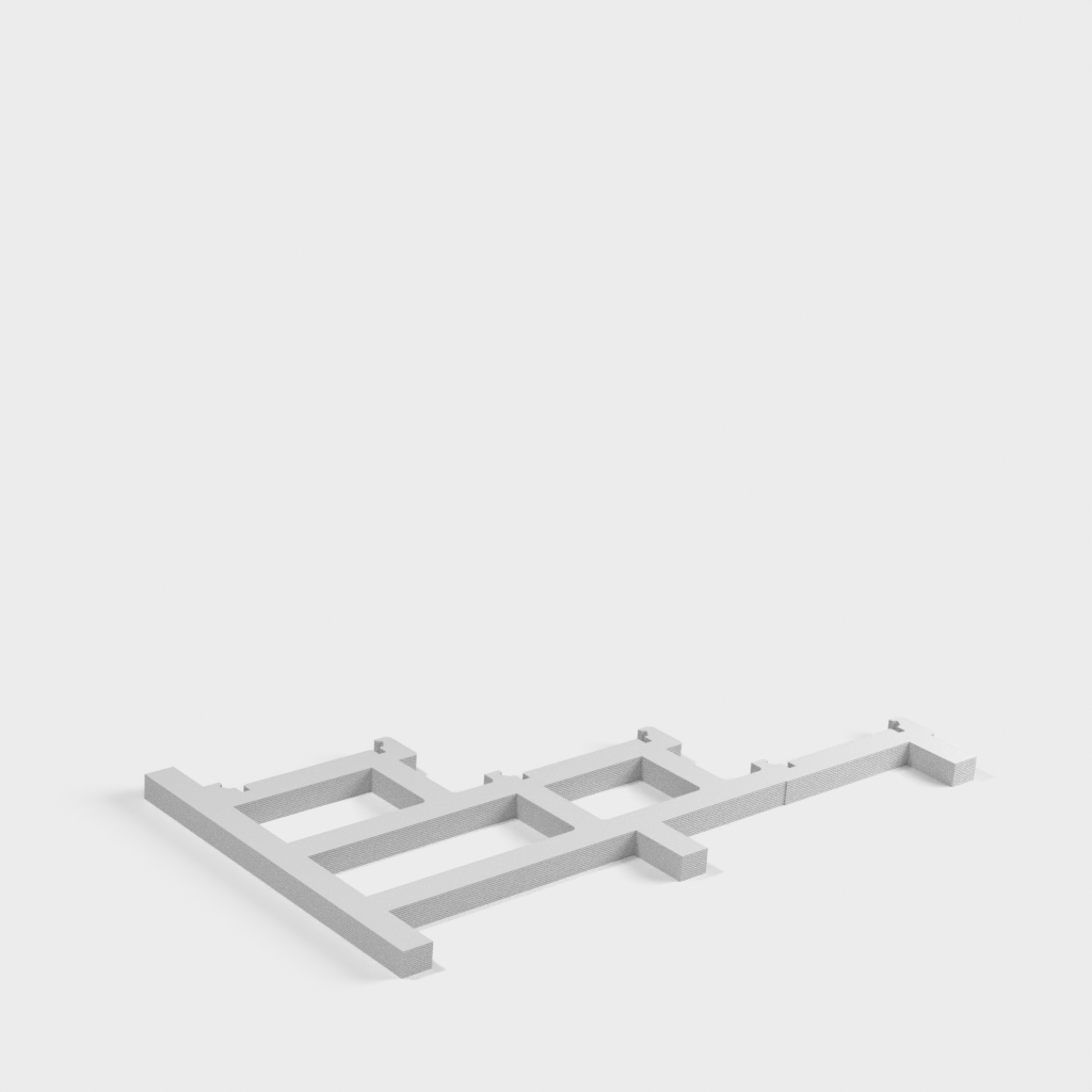 Organizador de bits Dremel modular para pared e IKEA Skadis