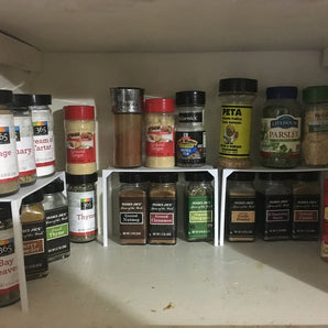 Práctico estante para especias para la cocina