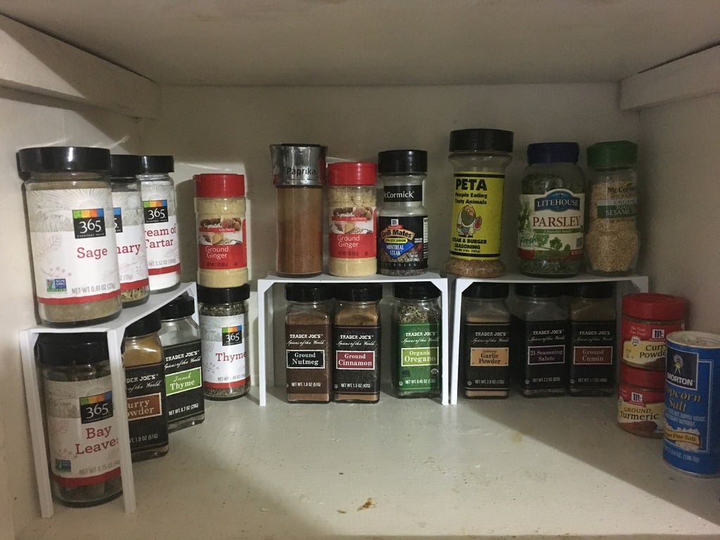 Práctico estante para especias para la cocina